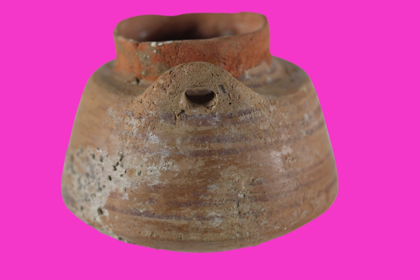 Time of Alexander the Great Holy Land Artifact Ancient Jar 332 BC-63 AD COA 96