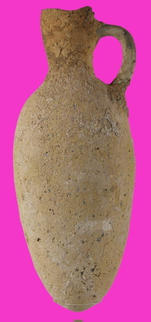 Time of Abraham Holy Land Artifact Ancient 4000 Year Old Jug 2000-1550 BC COA 57