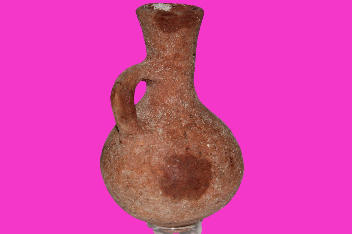Ancient Holy Land Artifact King David Era Jug Land of Jesus Christ 1000 BC COA 9