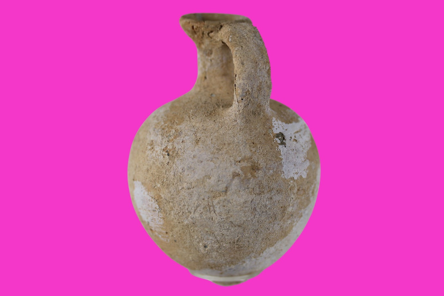 Time of Jesus Christ Ancient Holy Land Artifact Herodian Jug 40BC - 70AD COA 53