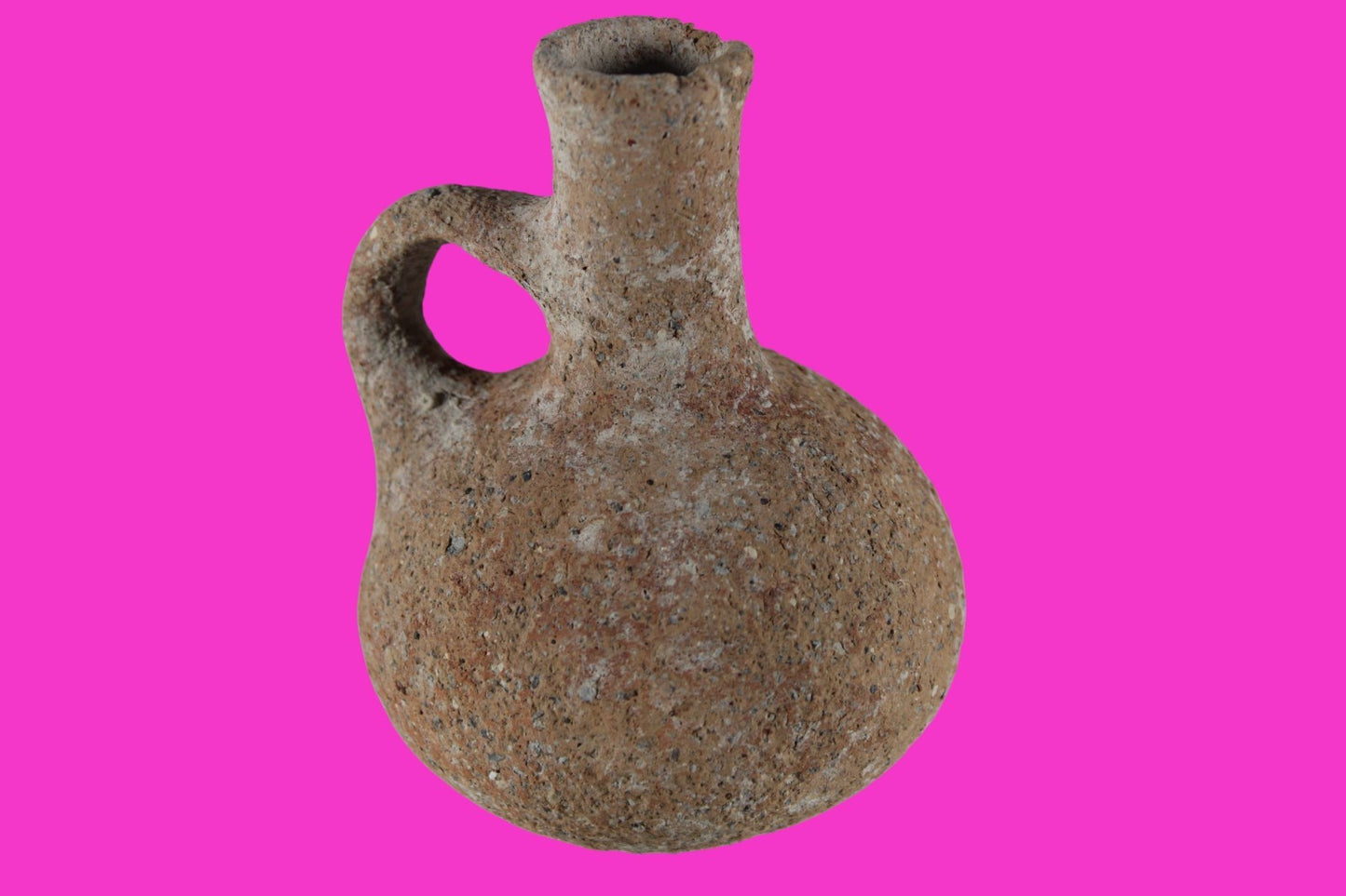 Time of Samson Holy Land Artifact Ancient 3100 Year Old Jug 1200-1000 BC COA 73
