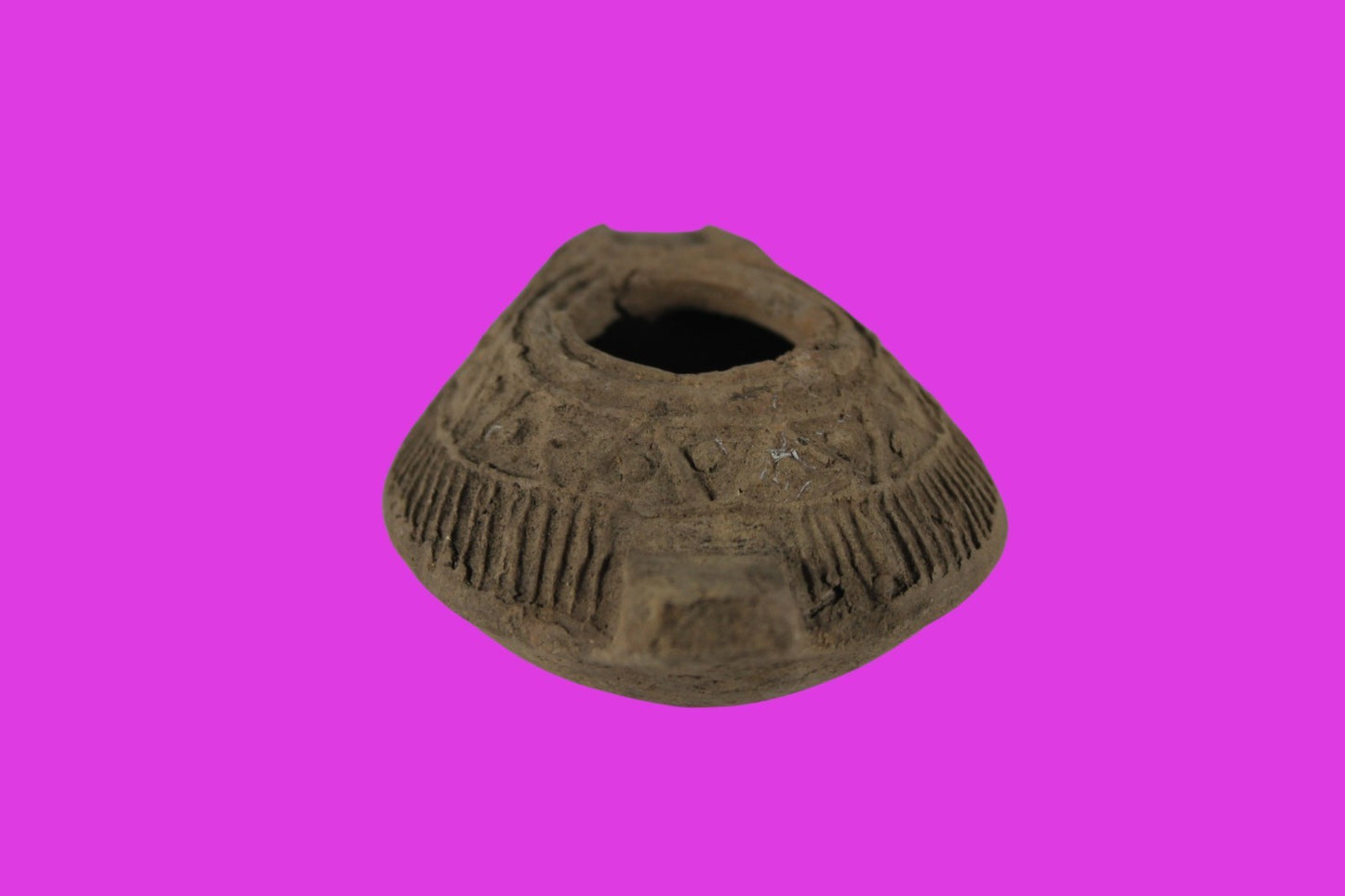 Ancient Holy Land Oil Lamp Artifact  From Jesus Christ Homeland 400-600AD COA 37