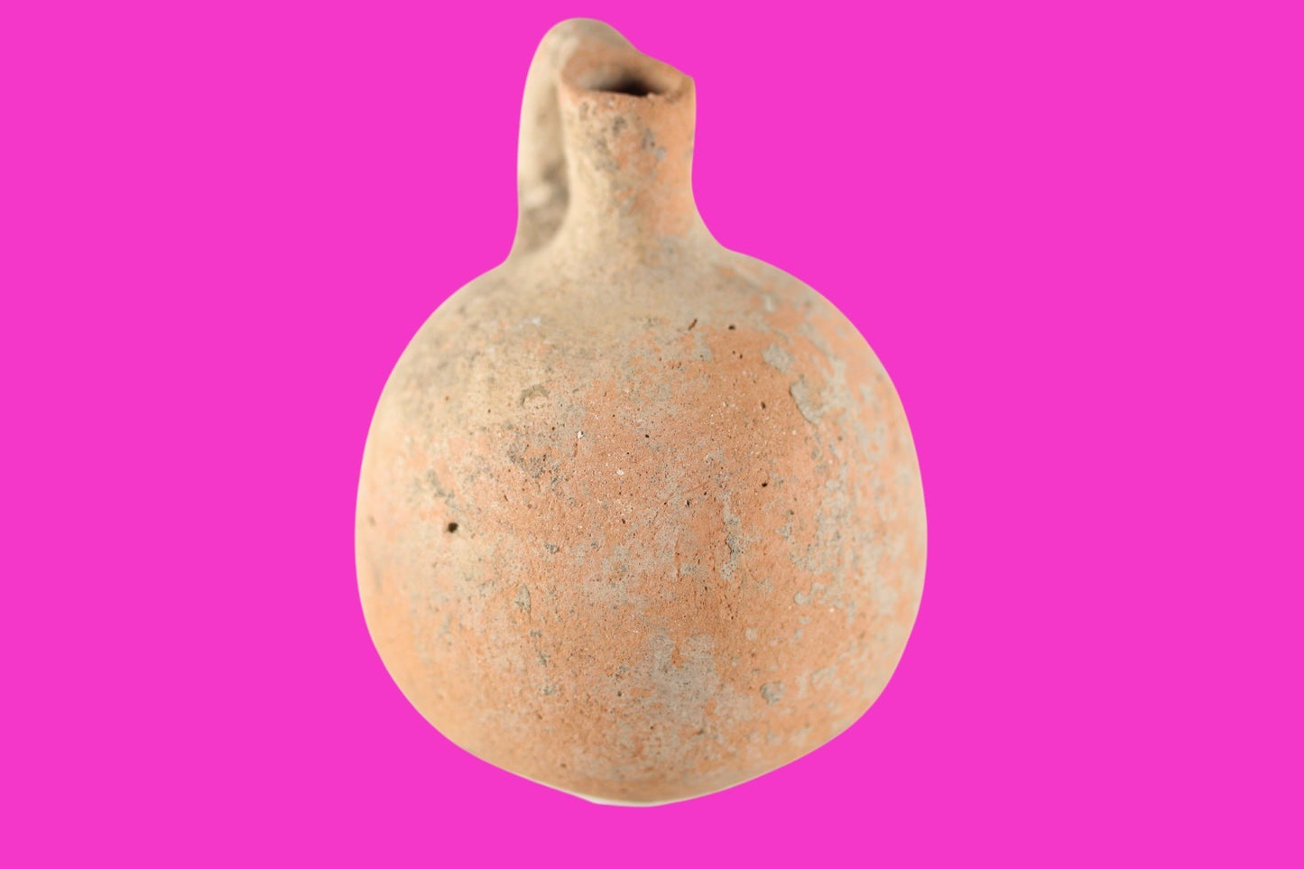 Time of Alexander the Great Holy Land Artifact Ancient Jug 332 BC-63 AD COA 92