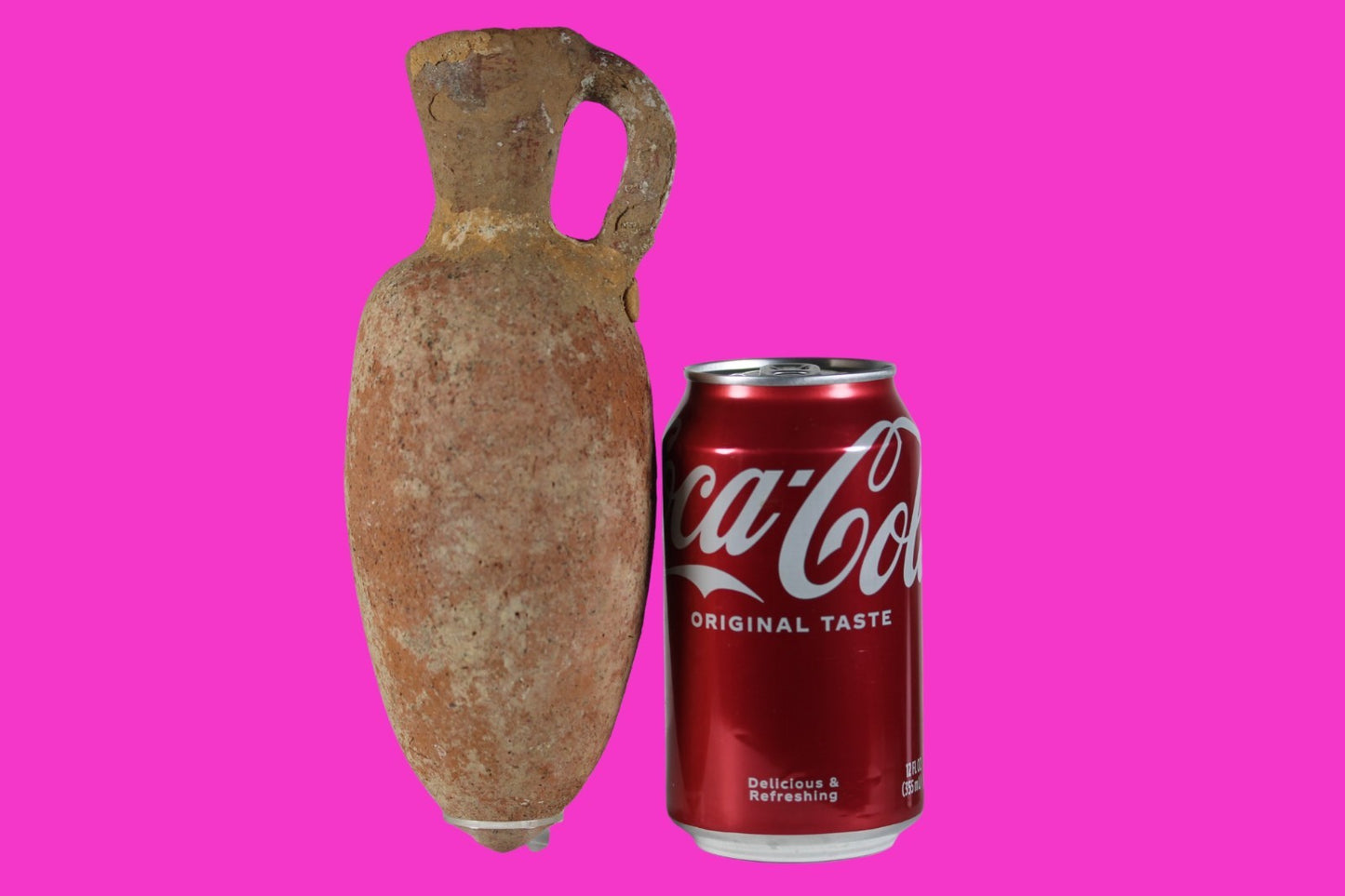 Time of Abraham Holy Land Artifact Ancient 4000 Year Old Jug 2000-1550 BC COA 49