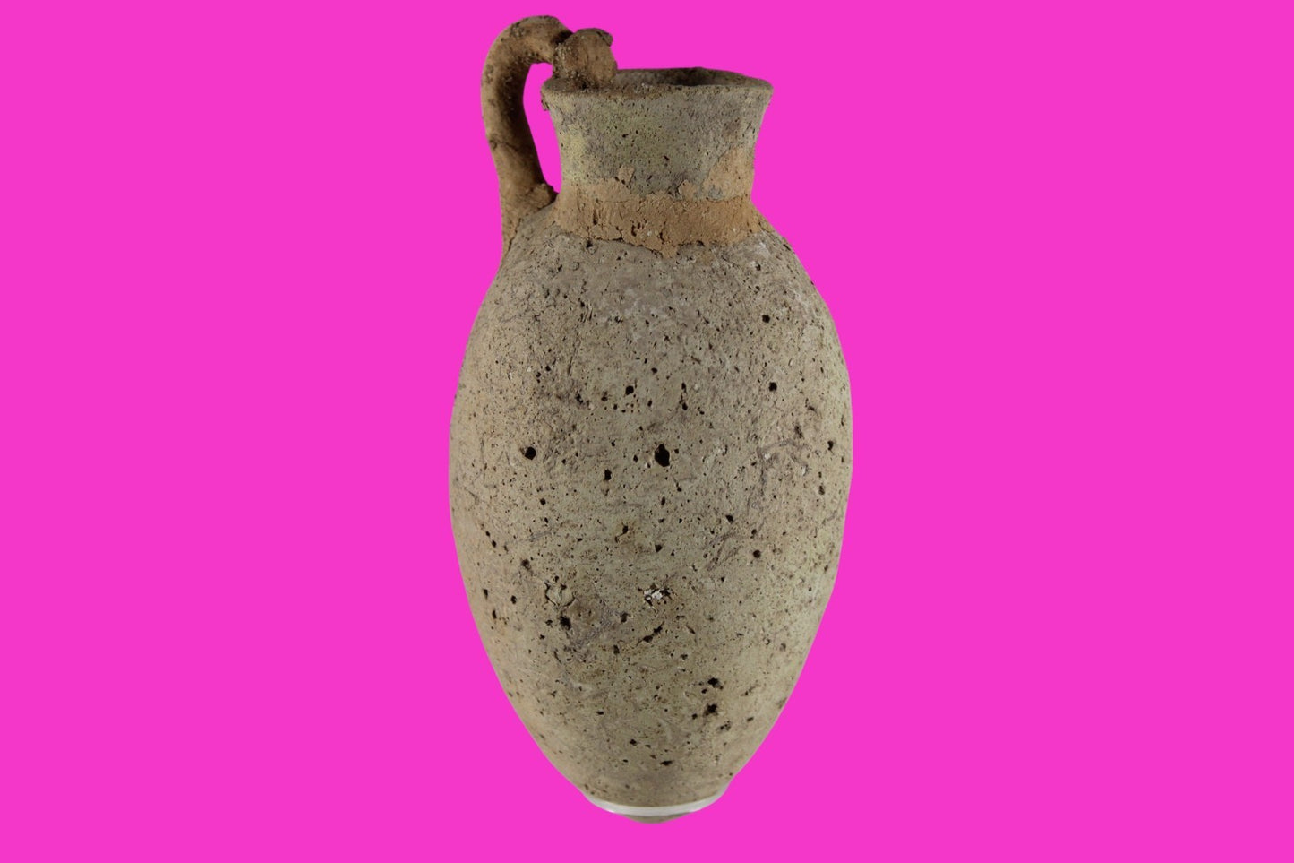 Time of Samson Holy Land Artifact Ancient 3100 Year Old Jug 1200-1000 BC COA 71