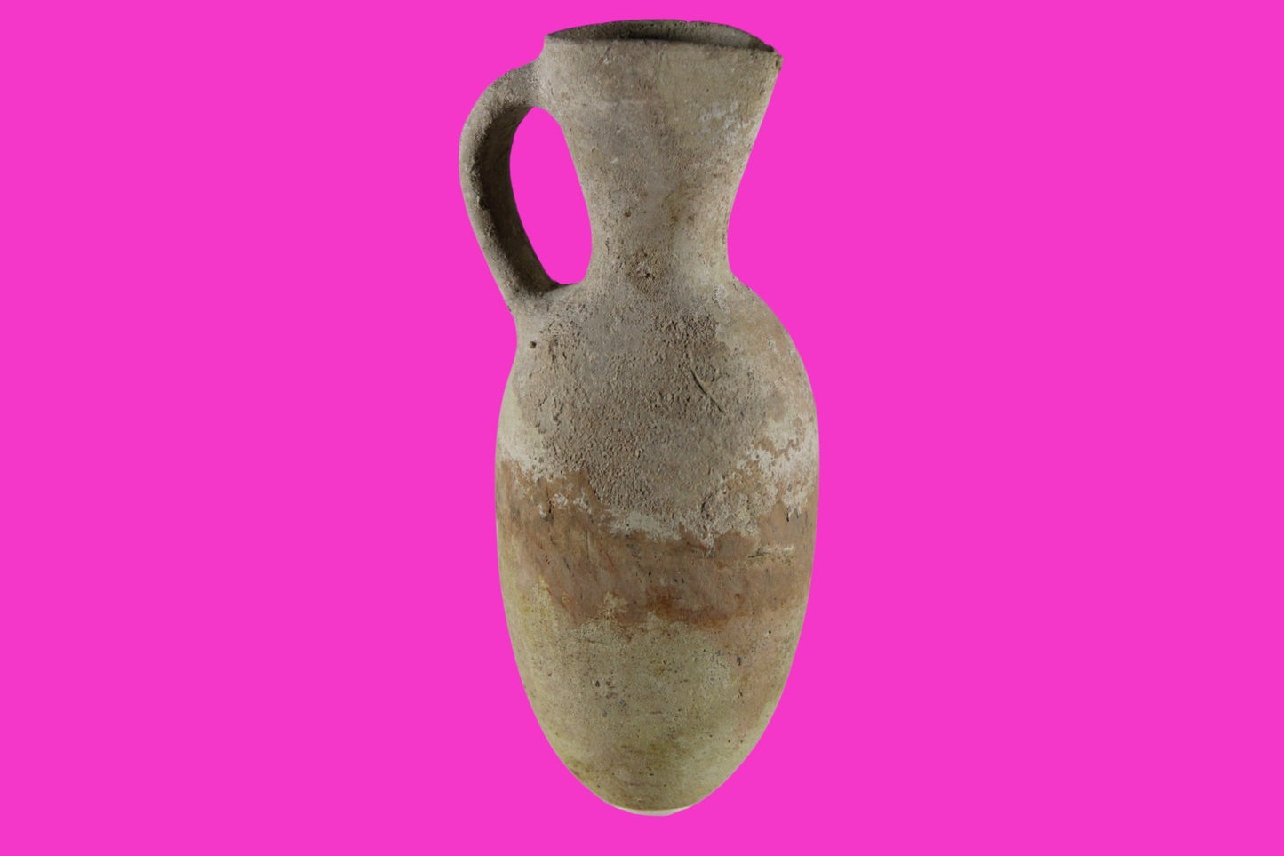 Time of Samson Holy Land Artifact Ancient 3100 Year Old Jug 1200-1000 BC COA 70