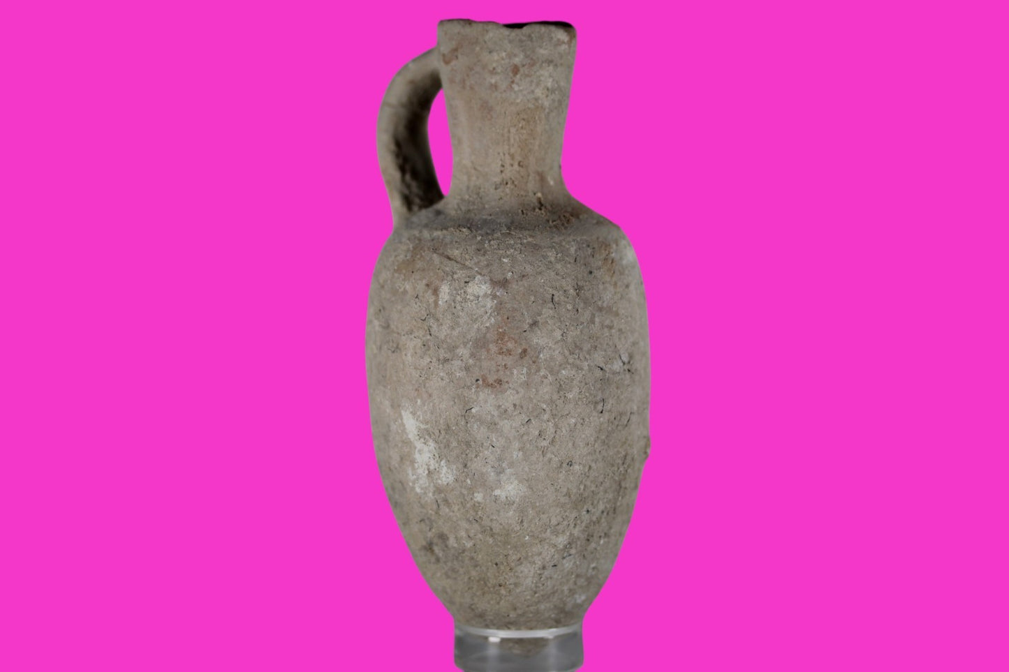 Time of Abraham Holy Land Artifact 6 inch Jar Jug Intact 2000 to 1500 BC COA Z09