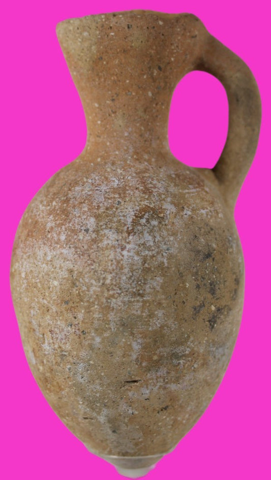 Time of Abraham Holy Land Artifact Ancient 4000 Year Old Jug 2000-1550 BC COA 56