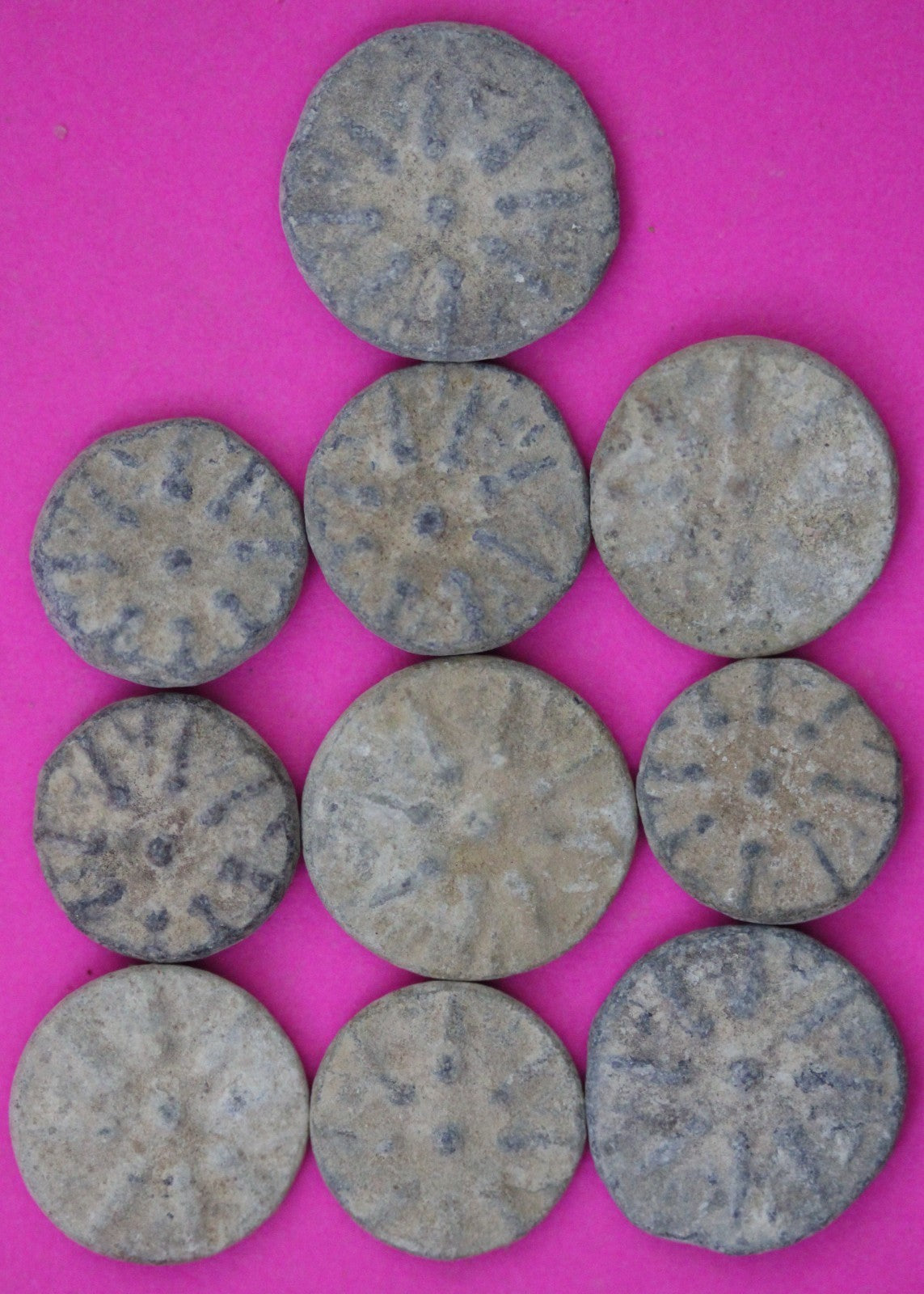 High Quality 10 Widows Mite Coins Holy Land Artifacts Small Leptons COAs Q945