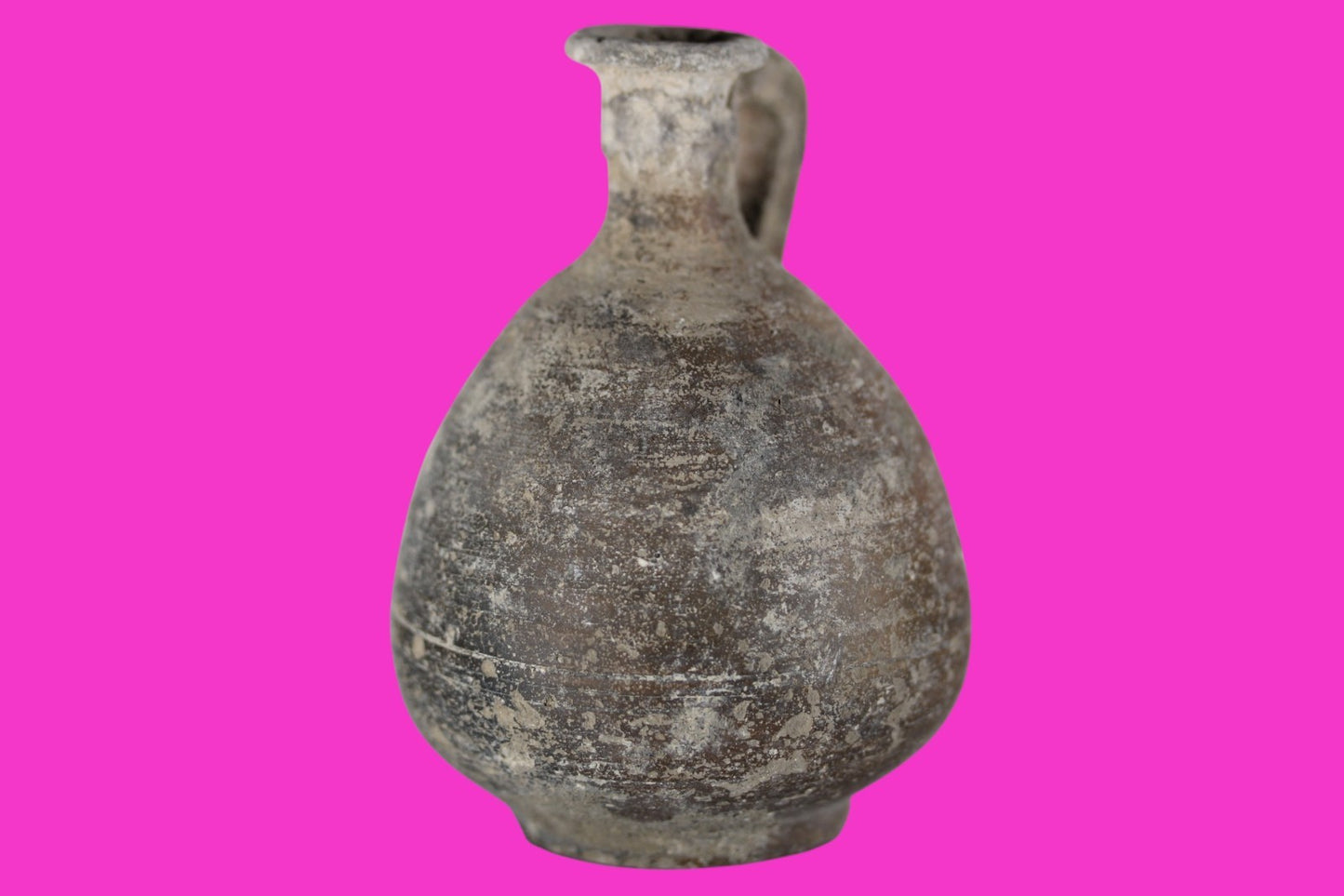 Time of Jesus Christ Holy Land Artifact Herodian Oil Jug 37 BC to 73 AD COA Z12