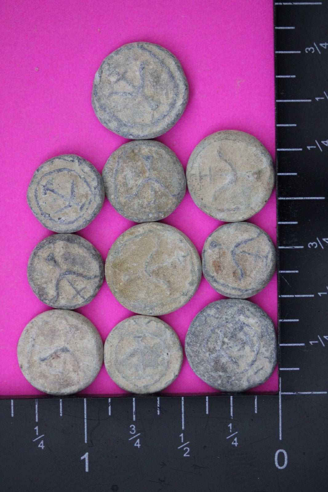 High Quality 10 Widows Mite Coins Holy Land Artifacts Small Leptons COAs Q945