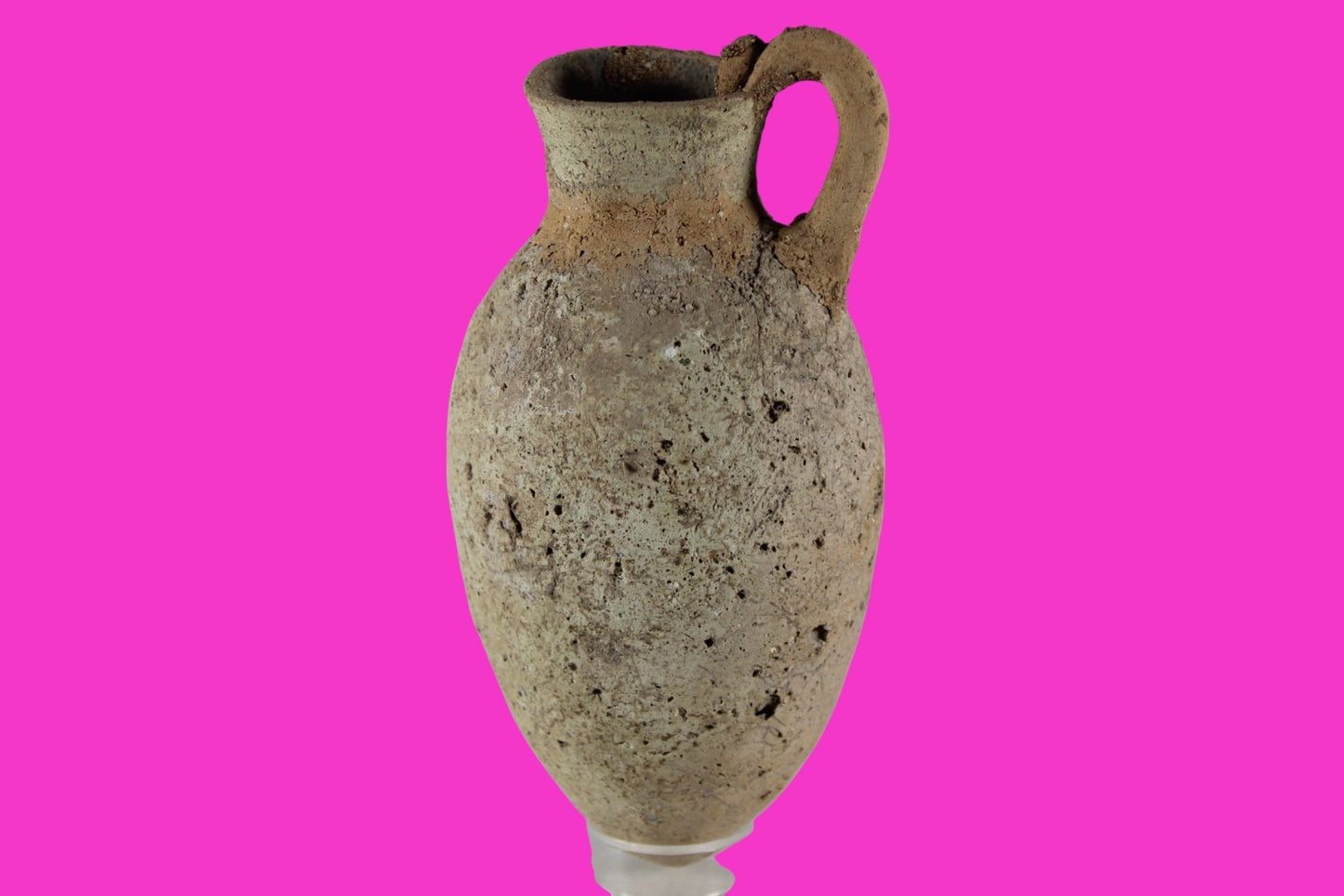 Time of Samson Holy Land Artifact Ancient 3100 Year Old Jug 1200-1000 BC COA 71