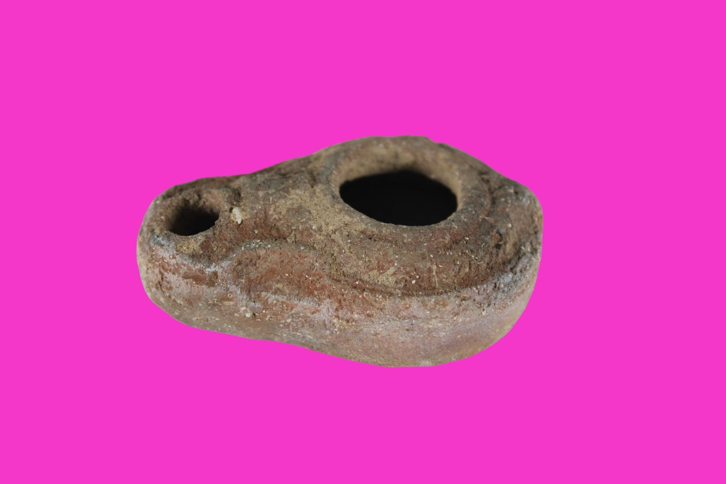 Holy Land Mini Oil Lamp Ancient Artifact Time of the Apostles 63BC-323AD COA 169