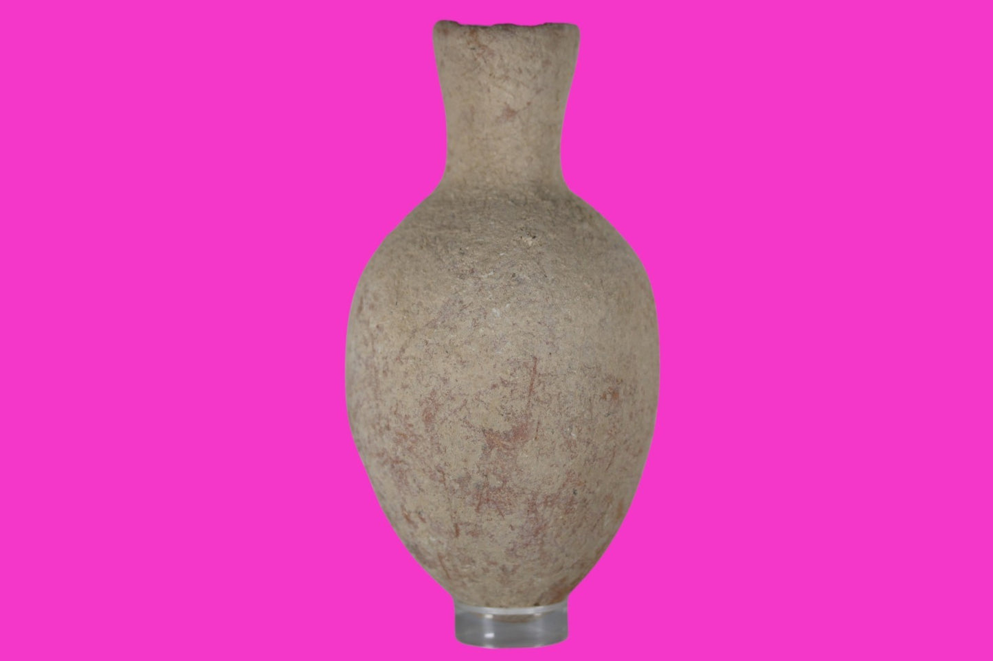 Time of Abraham Holy Land Artifact 6 inch Jar Jug Intact 2000 to 1500 BC COA Z08