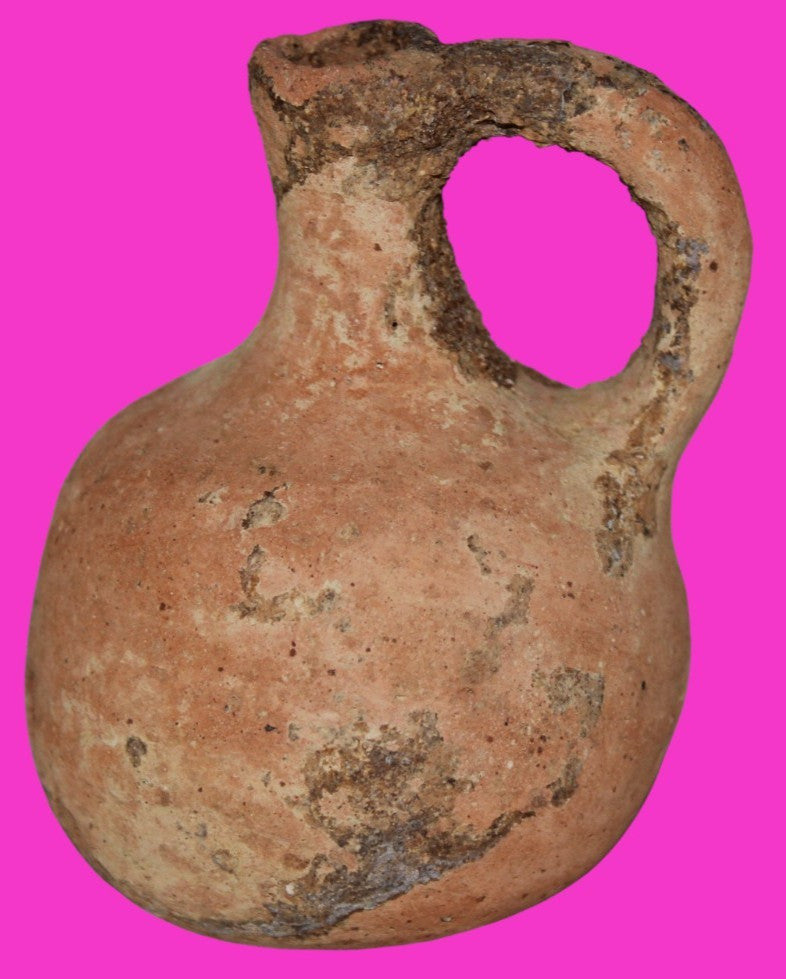 Ancient Holy Land Artifact King David Jug Land of Jesus Christ 1000 BC COA 17