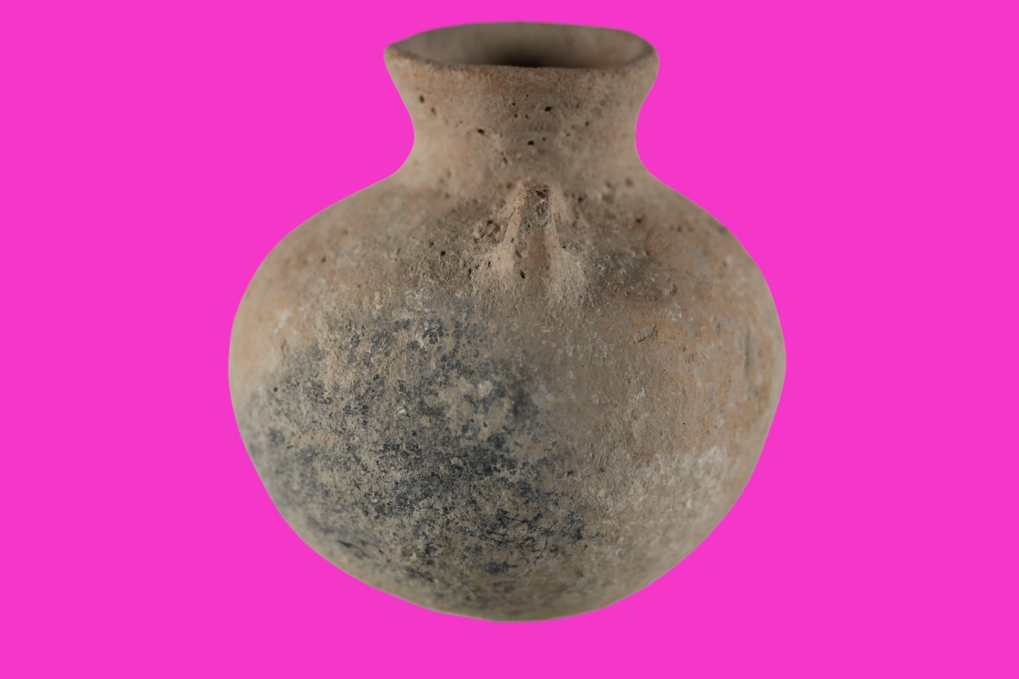 Time of The Canaanites Holy Land Artifact Ancient Jar 4000-3100 BC COA 104