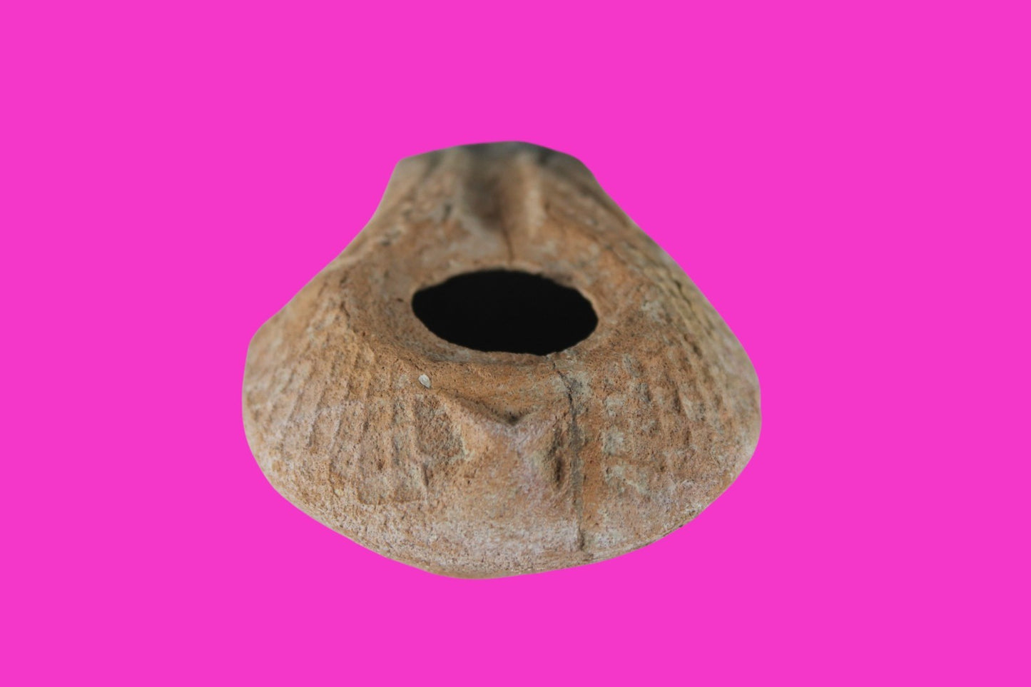 Holy Land Oil Lamp Ancient Artifact Time of Jesus & Apostles 63BC-323AD COA 157