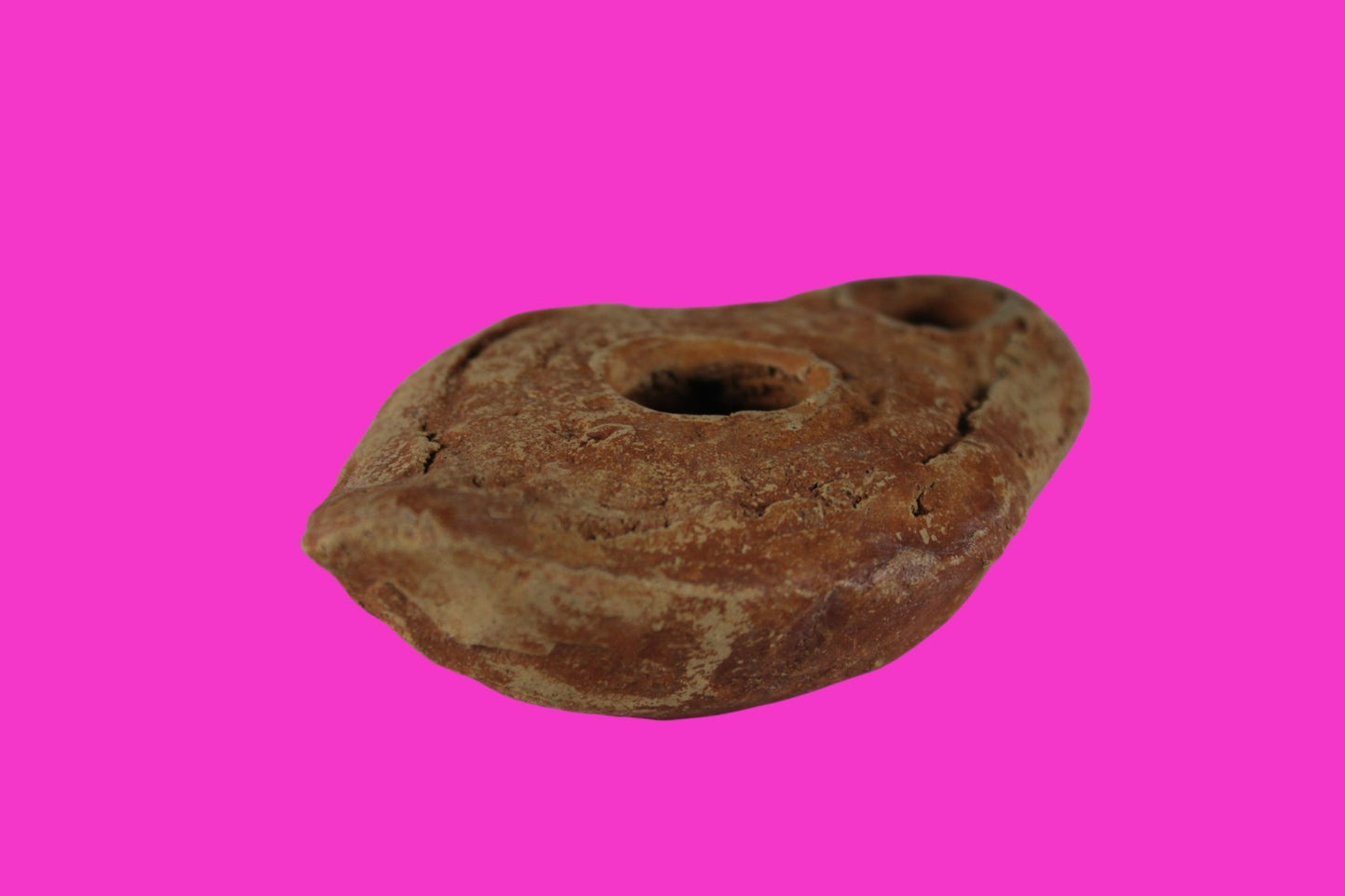 Ancient Holy Land Oil Lamp Artifact  From Jesus Christ Homeland 400-600AD COA 38