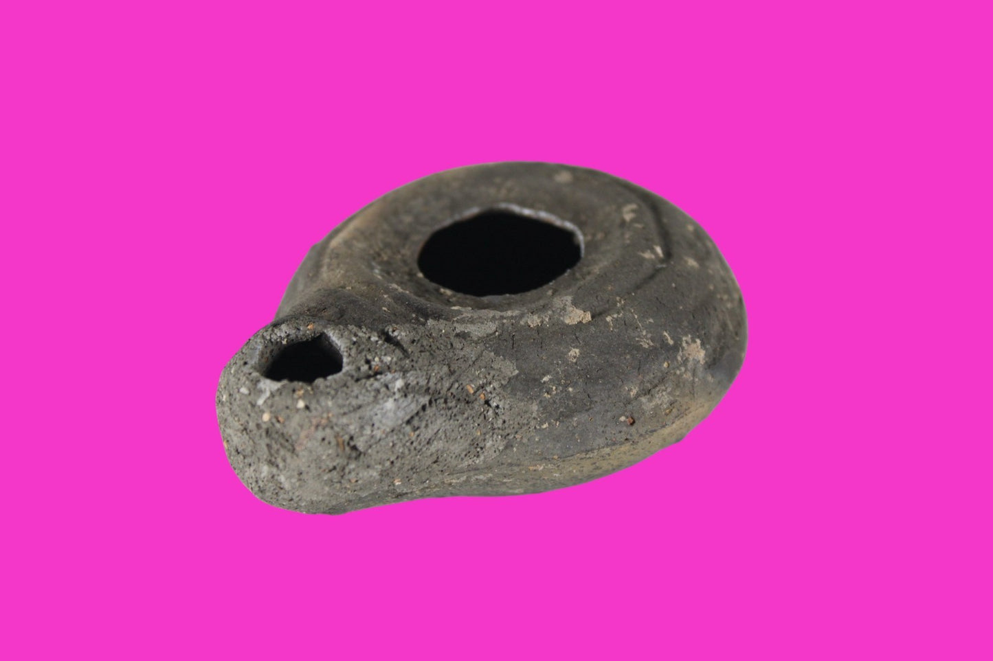 Holy Land Oil Lamp Ancient Artifact Time of Jesus & Apostles 63BC-323AD COA 149