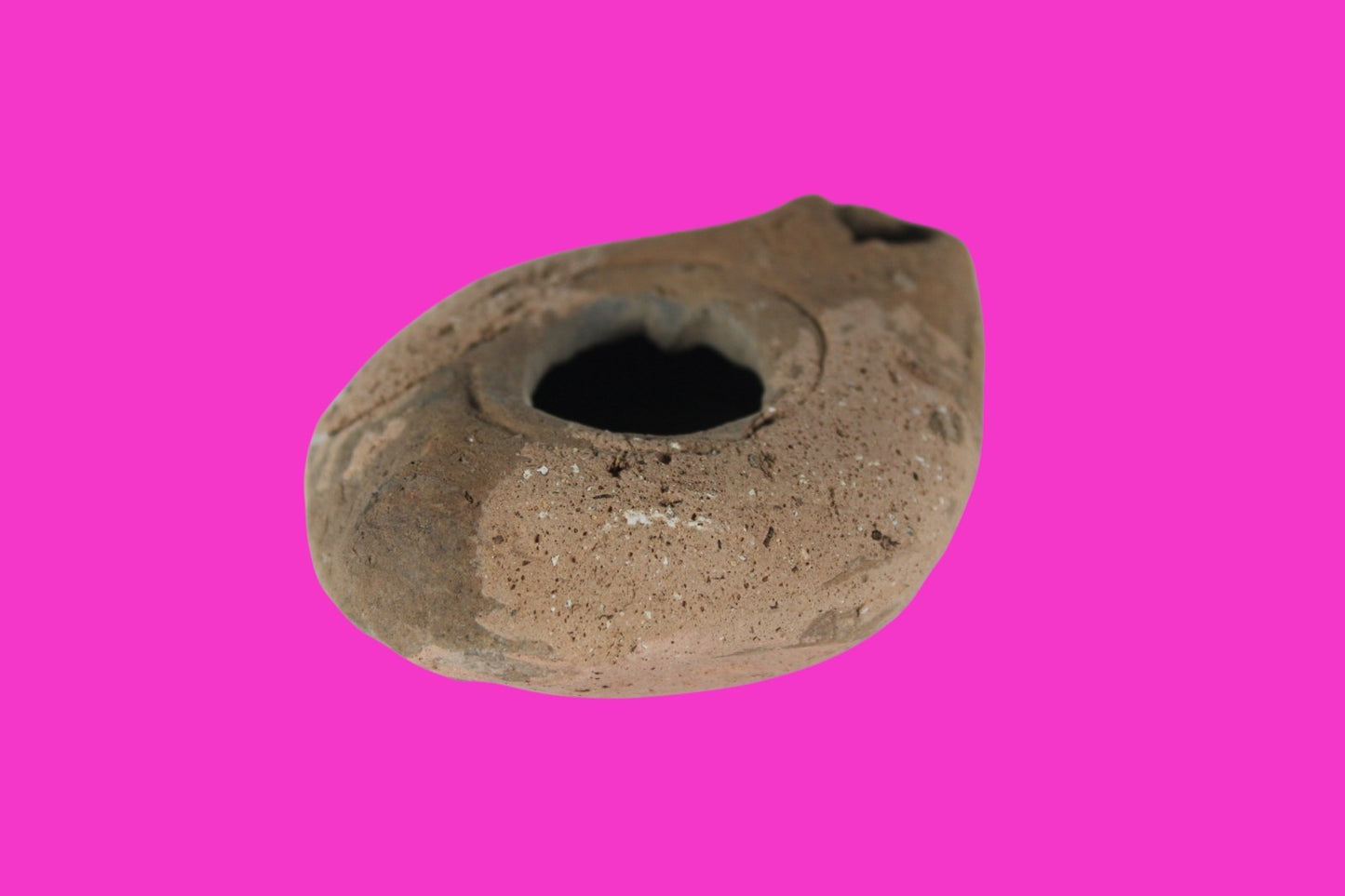 Holy Land Oil Lamp Ancient Artifact Time of Jesus & Apostles 63BC-323AD COA 62