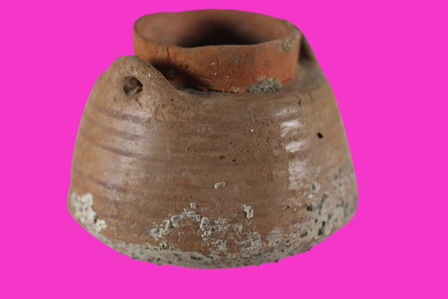 Time of Alexander the Great Holy Land Artifact Ancient Jar 332 BC-63 AD COA 96
