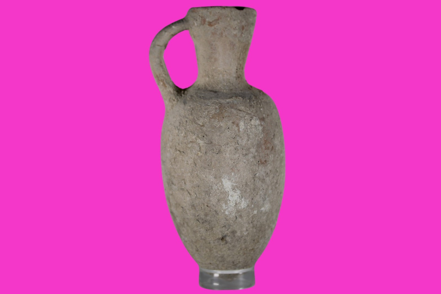 Time of Abraham Holy Land Artifact 6 inch Jar Jug Intact 2000 to 1500 BC COA Z09