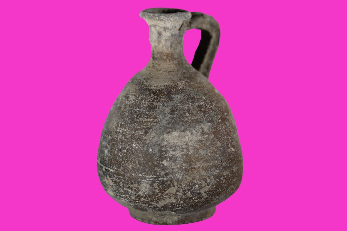 Time of Jesus Christ Holy Land Artifact Herodian Oil Jug 37 BC to 73 AD COA Z12