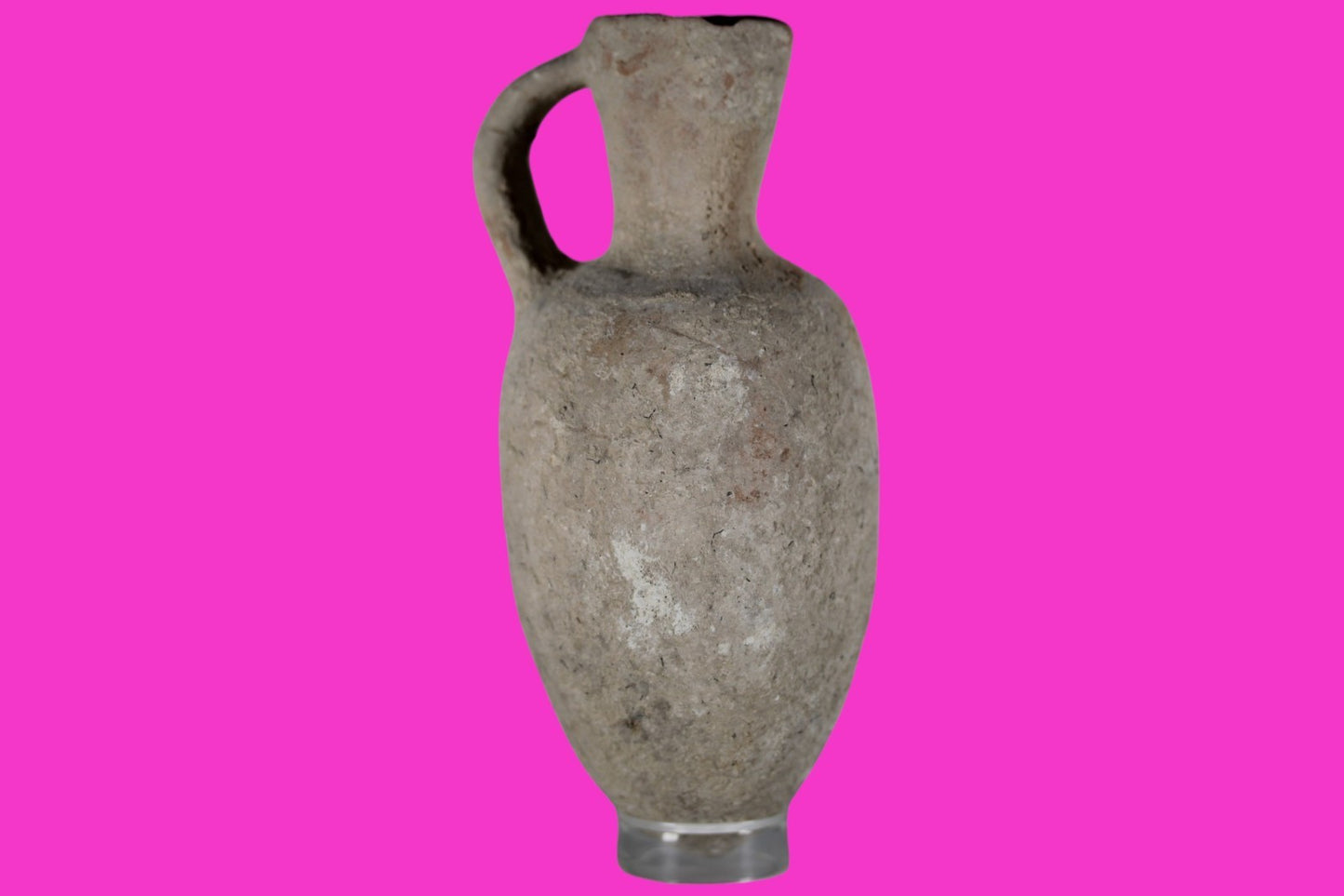 Time of Abraham Holy Land Artifact 6 inch Jar Jug Intact 2000 to 1500 BC COA Z09