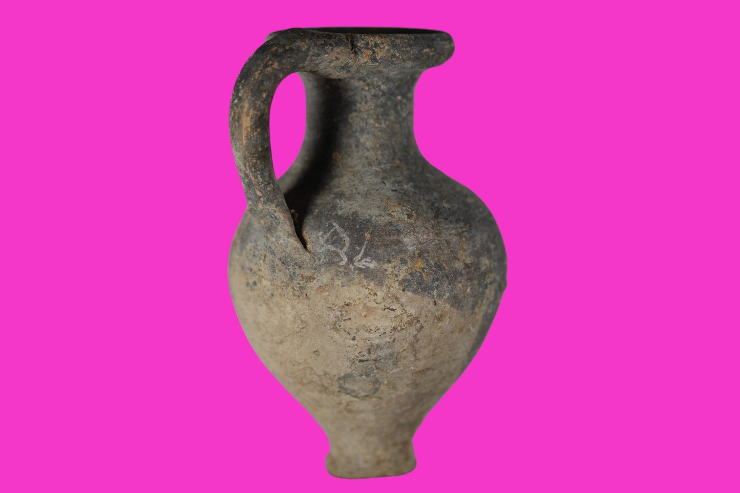 Time of Jesus Christ Holy Land Artifact Herodian Oil Jug 37 BC to 73 AD COA Z13