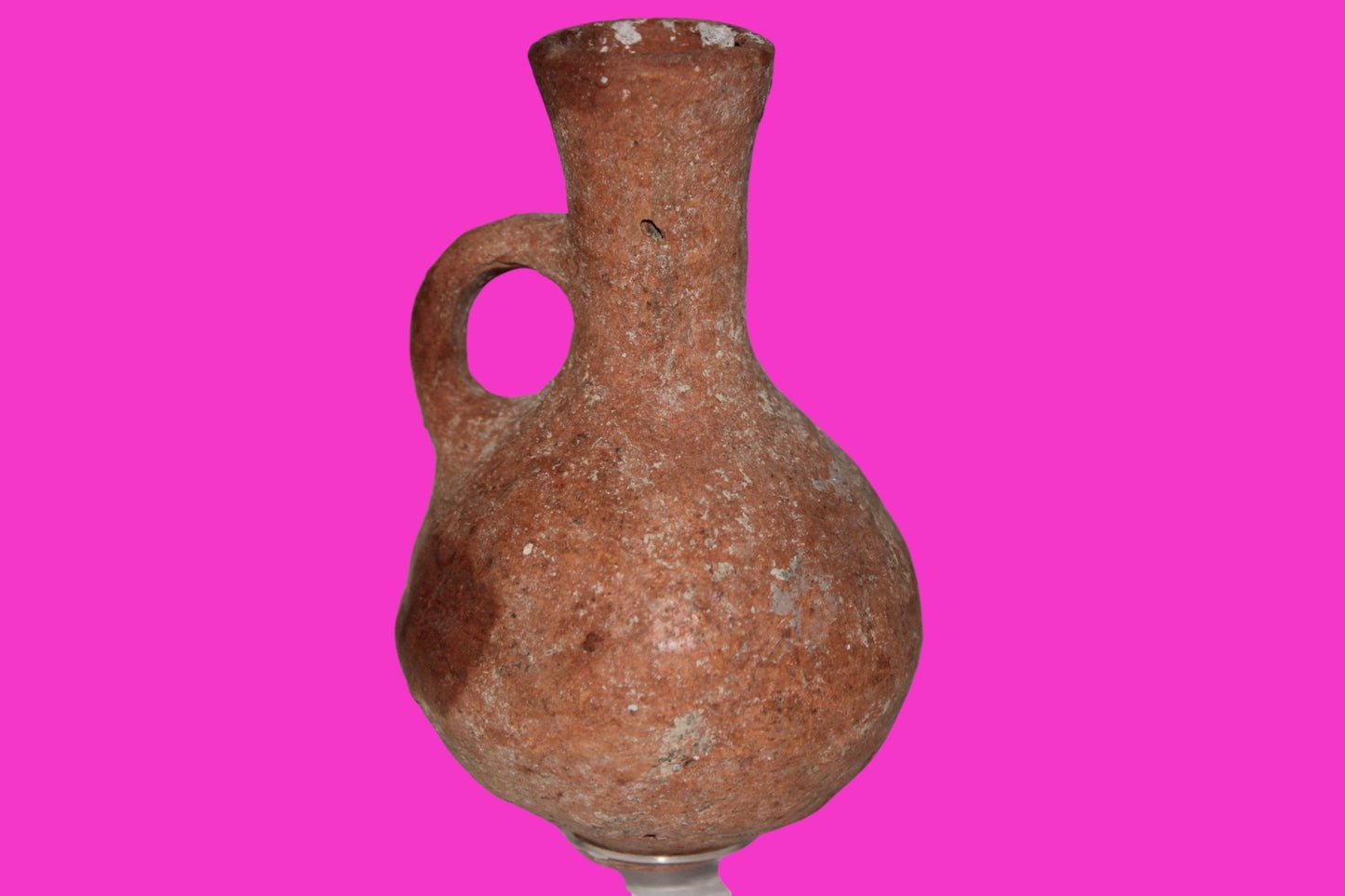 Ancient Holy Land Artifact King David Era Jug Land of Jesus Christ 1000 BC COA 9