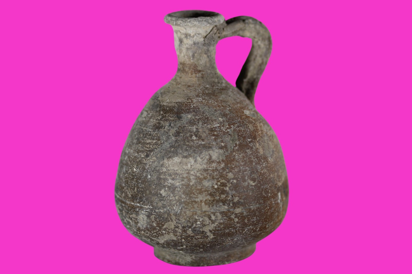 Time of Jesus Christ Holy Land Artifact Herodian Oil Jug 37 BC to 73 AD COA Z12