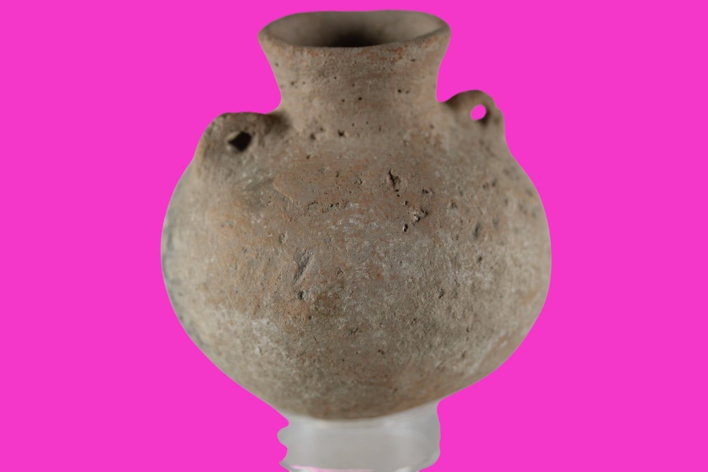 Time of The Canaanites Holy Land Artifact Ancient Jar 4000-3100 BC COA 104