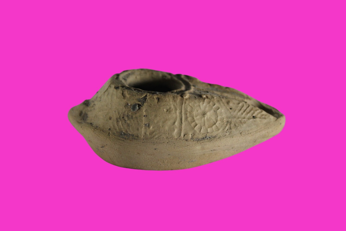 Ancient Holy Land Oil Lamp Artifact From Jesus Christ Homeland 400-500AD COA 32