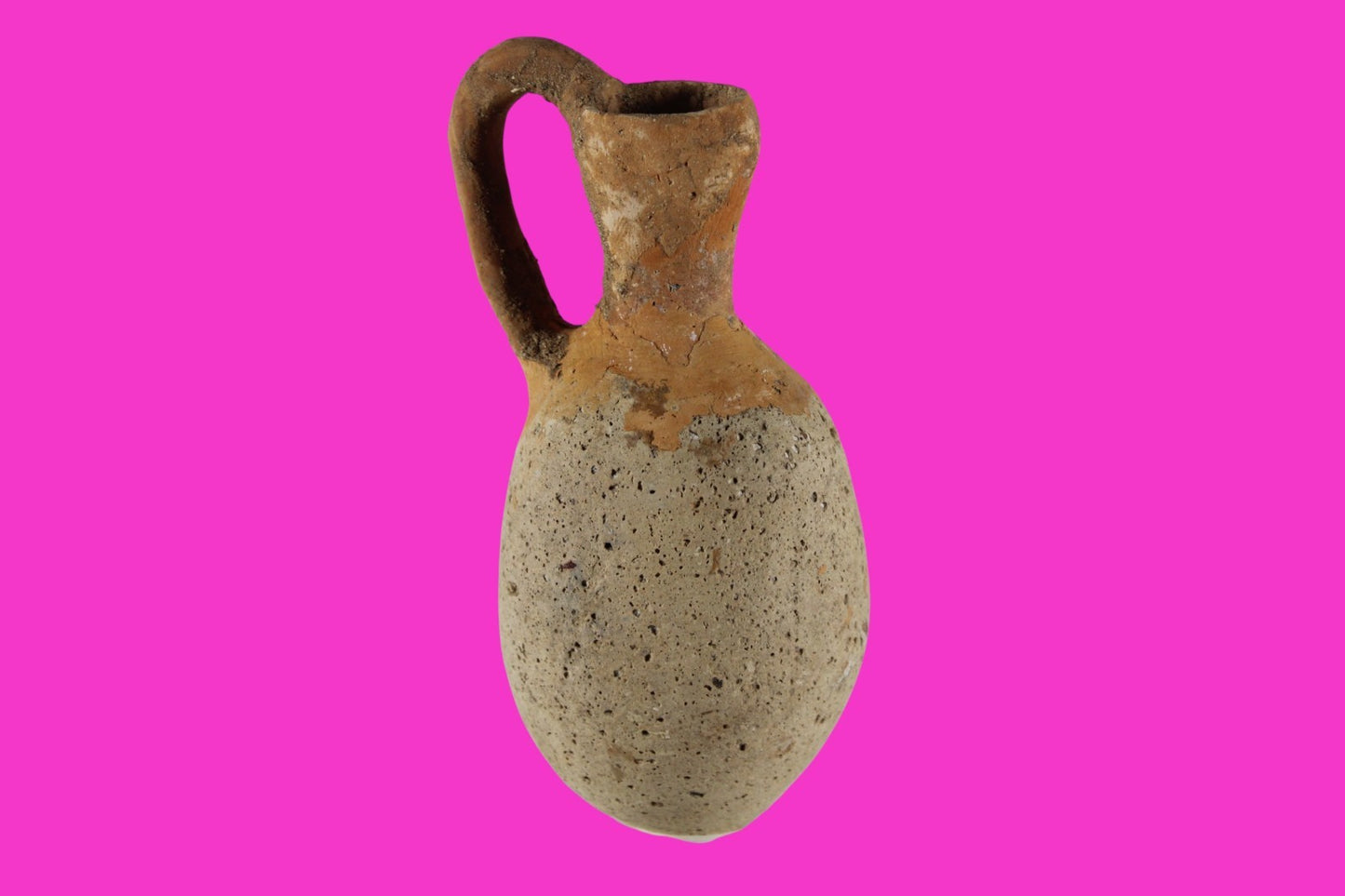 Time of Samson Holy Land Artifact Ancient 3100 Year Old Jug 1200-1000 BC COA 72