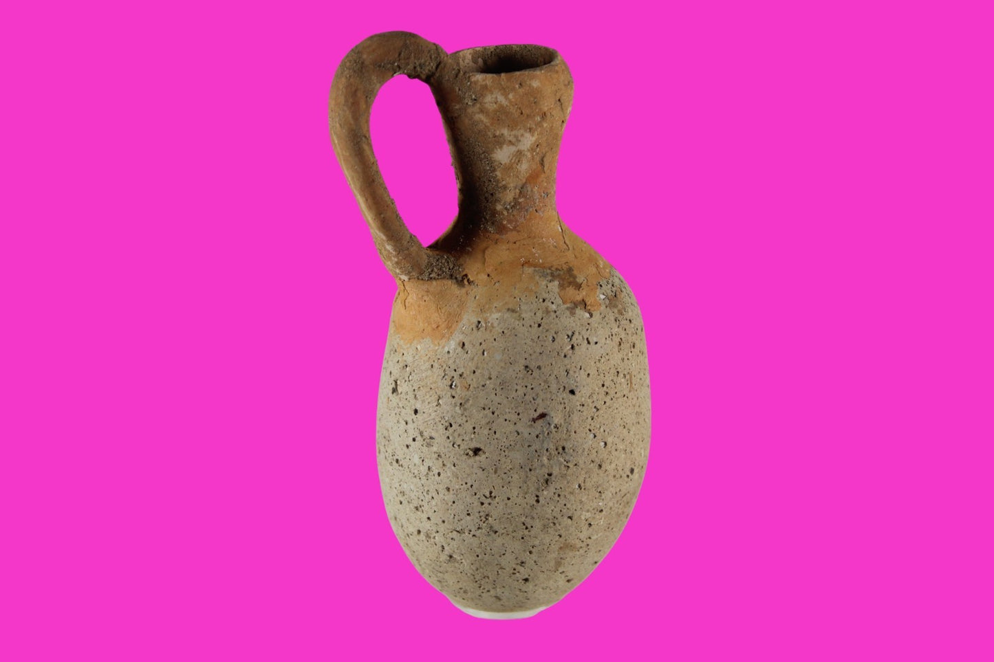 Time of Samson Holy Land Artifact Ancient 3100 Year Old Jug 1200-1000 BC COA 72