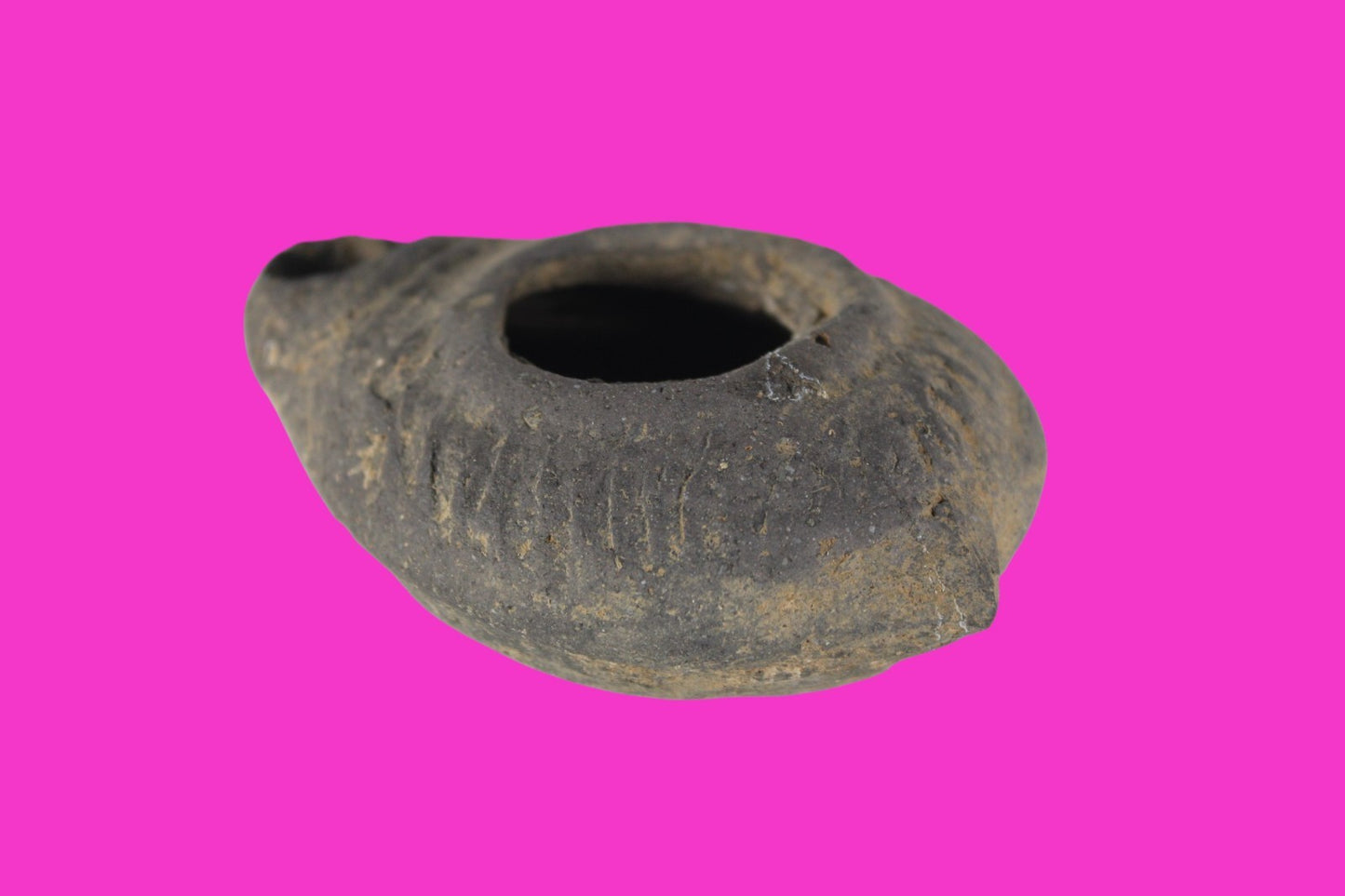 Holy Land Oil Lamp Ancient Artifact Time of Jesus & Apostles 63BC-323AD COA 170