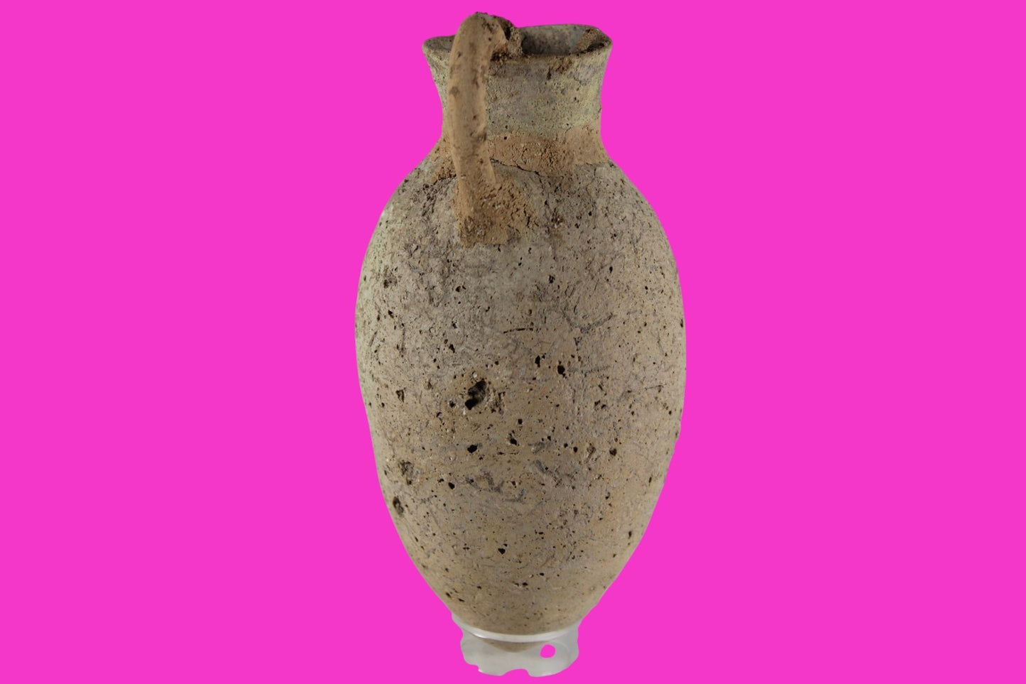 Time of Samson Holy Land Artifact Ancient 3100 Year Old Jug 1200-1000 BC COA 71