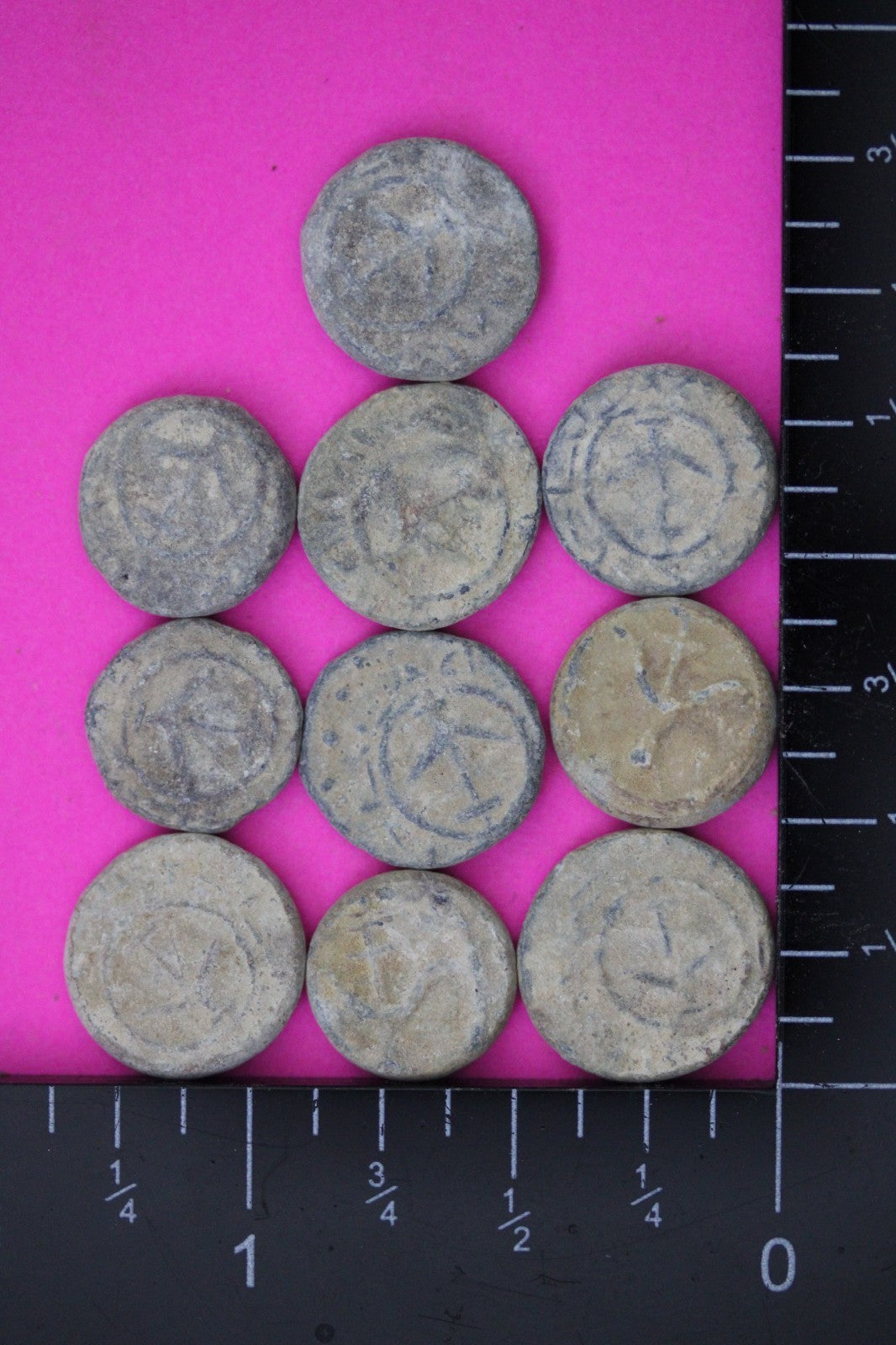 High Quality 10 Widows Mite Coins Holy Land Artifacts Small Leptons COAs Q942