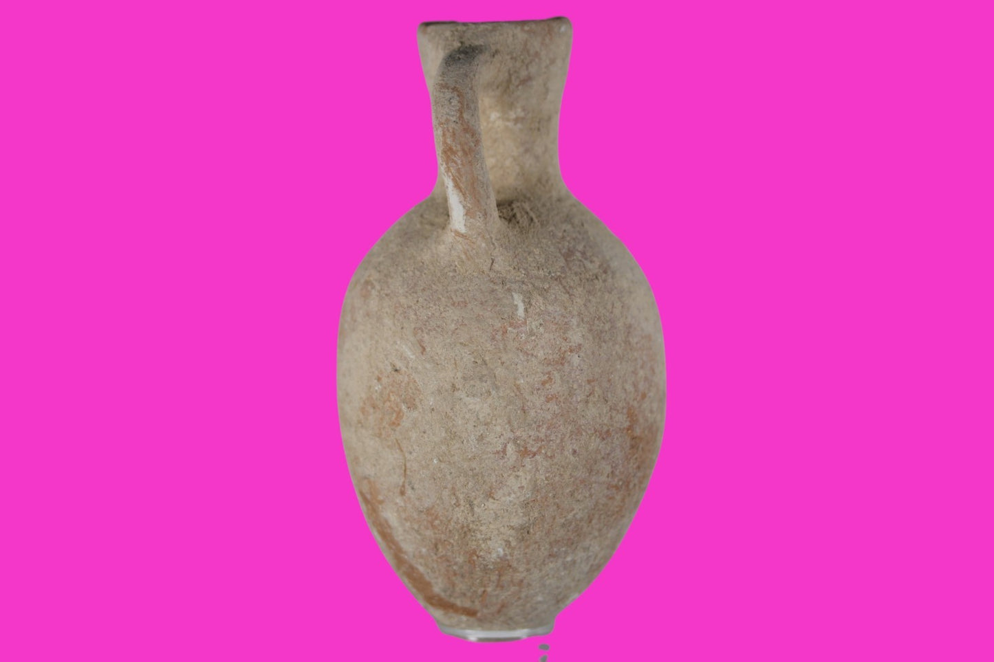 Time of Abraham Holy Land Artifact 6 inch Jar Jug Intact 2000 to 1500 BC COA Z08
