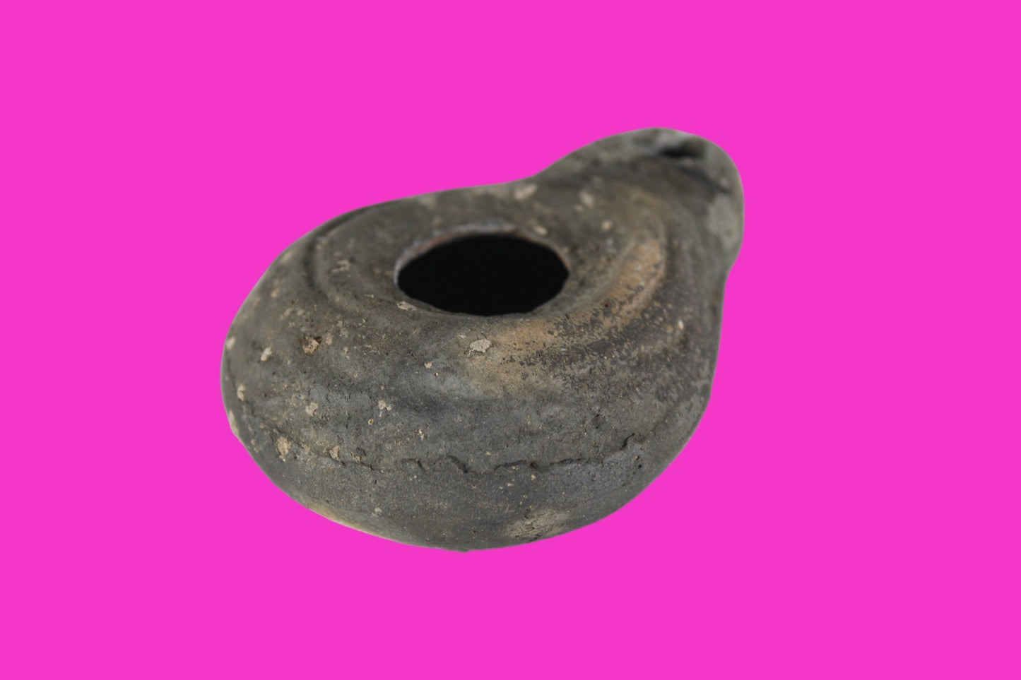 Holy Land Oil Lamp Ancient Artifact Time of Jesus & Apostles 63BC-323AD COA 149