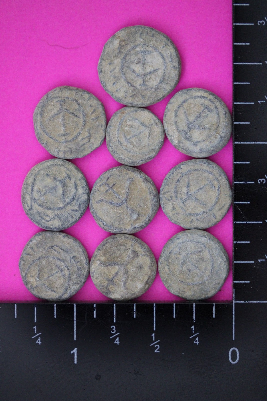 High Quality 10 Widows Mite Coins Holy Land Artifacts Small Leptons COAs Q946