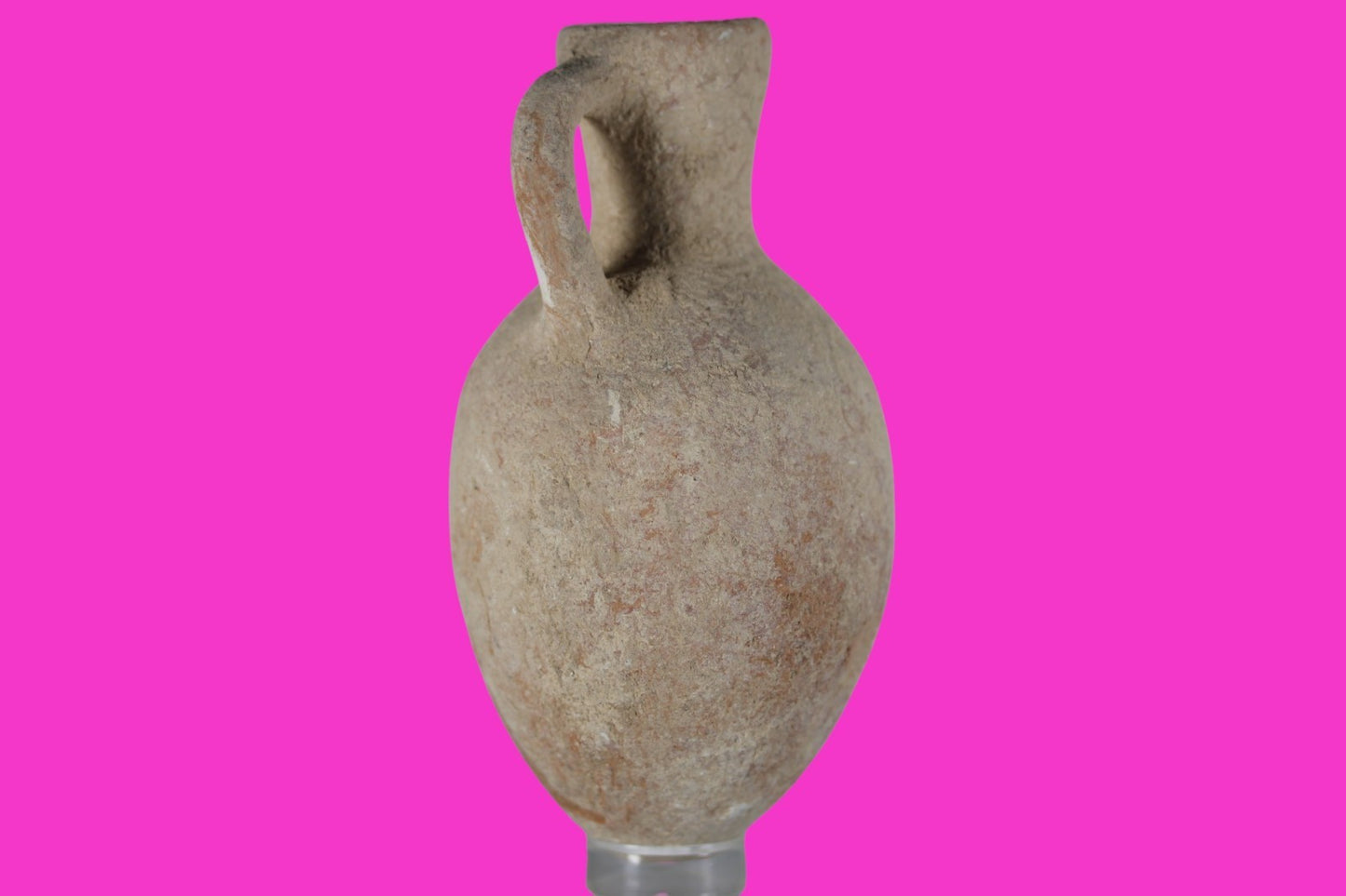 Time of Abraham Holy Land Artifact 6 inch Jar Jug Intact 2000 to 1500 BC COA Z08