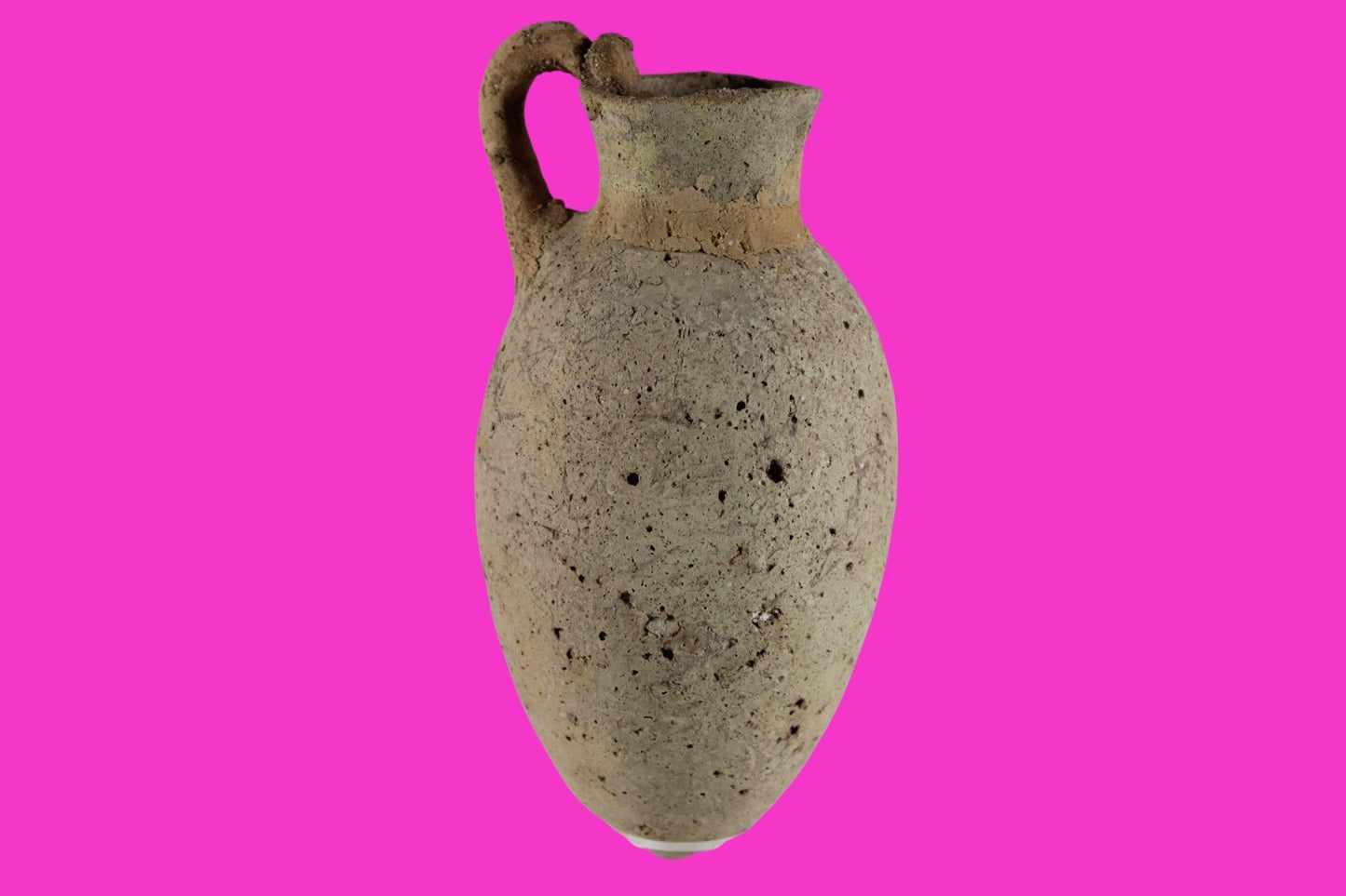 Time of Samson Holy Land Artifact Ancient 3100 Year Old Jug 1200-1000 BC COA 71
