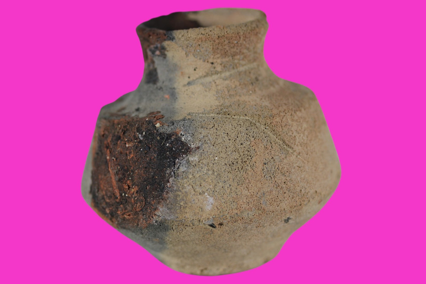 Time of Abraham Holy Land Artifact Ancient 4000 Year Old Jar 2000-1550 BC COA 50