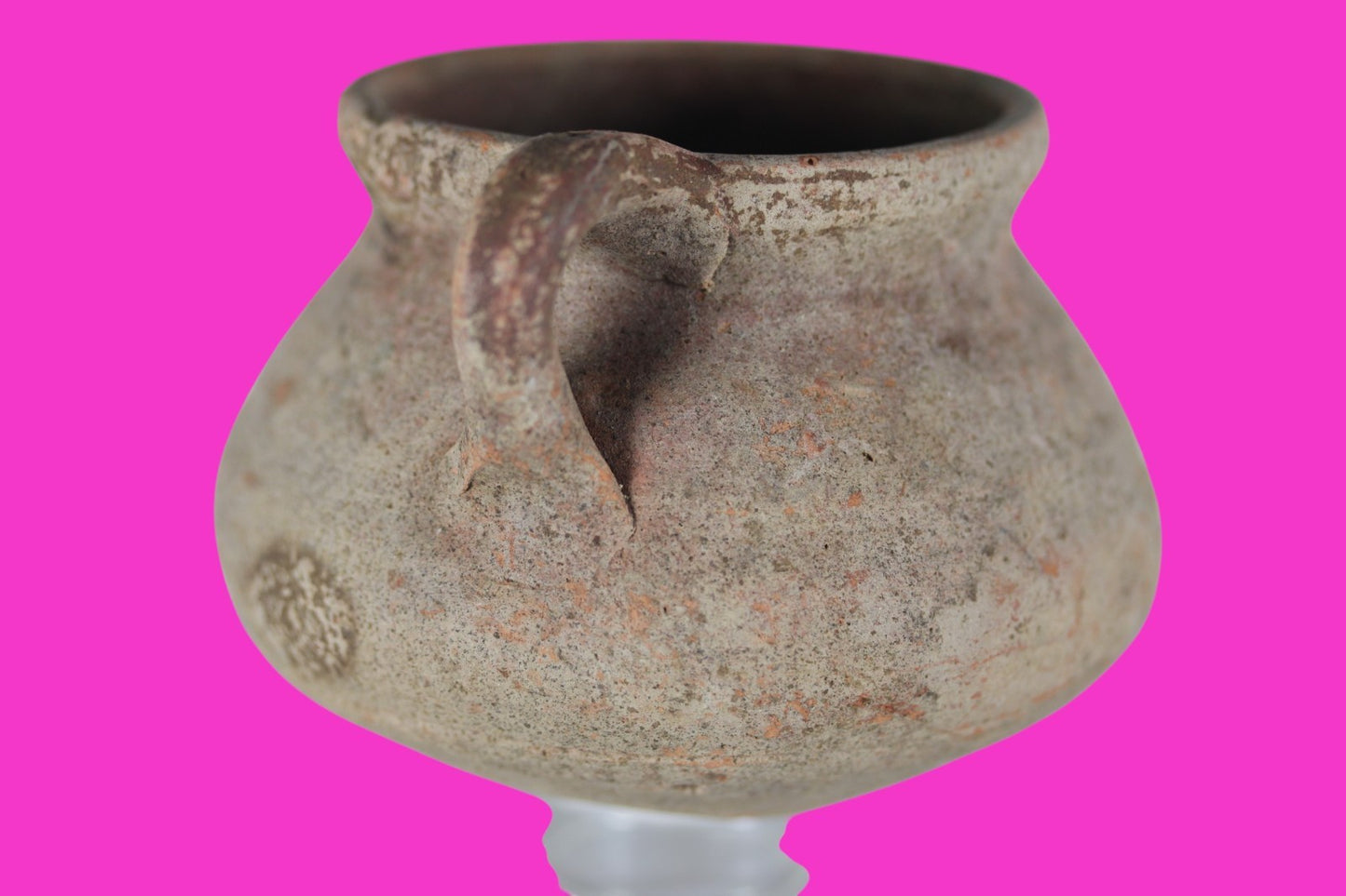 Time of Jesus Christ Holy Land Artifact Herodian Bowl 37 BC to 73 AD COA Z10