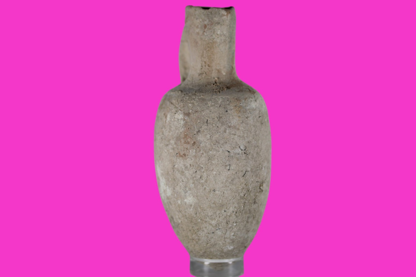 Time of Abraham Holy Land Artifact 6 inch Jar Jug Intact 2000 to 1500 BC COA Z09