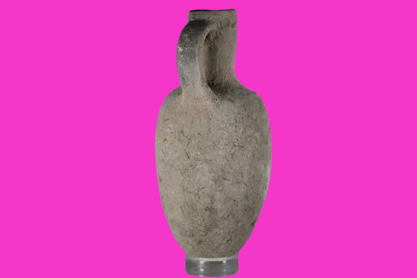 Time of Abraham Holy Land Artifact 6 inch Jar Jug Intact 2000 to 1500 BC COA Z09