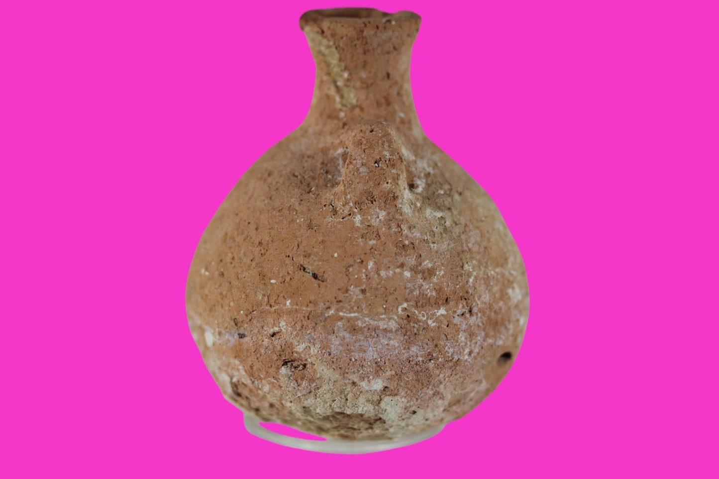 Time of Samson Holy Land Artifact Ancient Rare Anointing Jar 1200-1000 BC COA 82