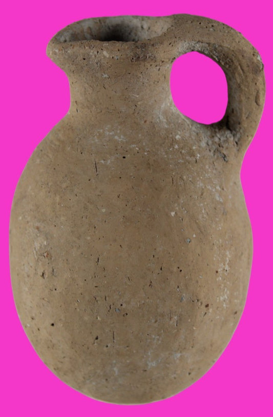 Time of Samson Holy Land Artifact Ancient 3100 Year Old Jug 1200-1000 BC COA 74