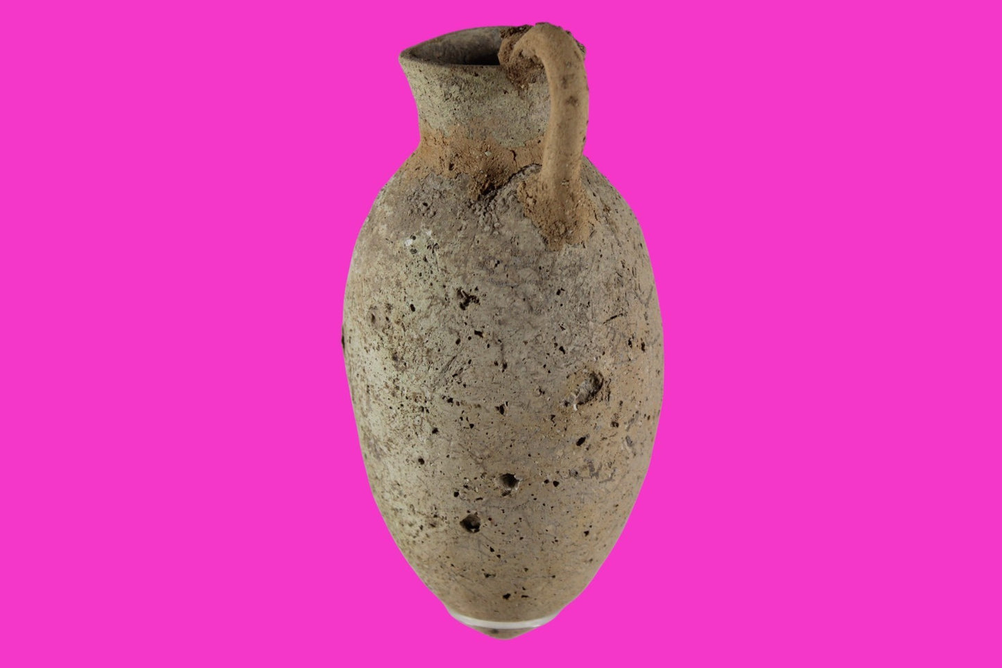 Time of Samson Holy Land Artifact Ancient 3100 Year Old Jug 1200-1000 BC COA 71